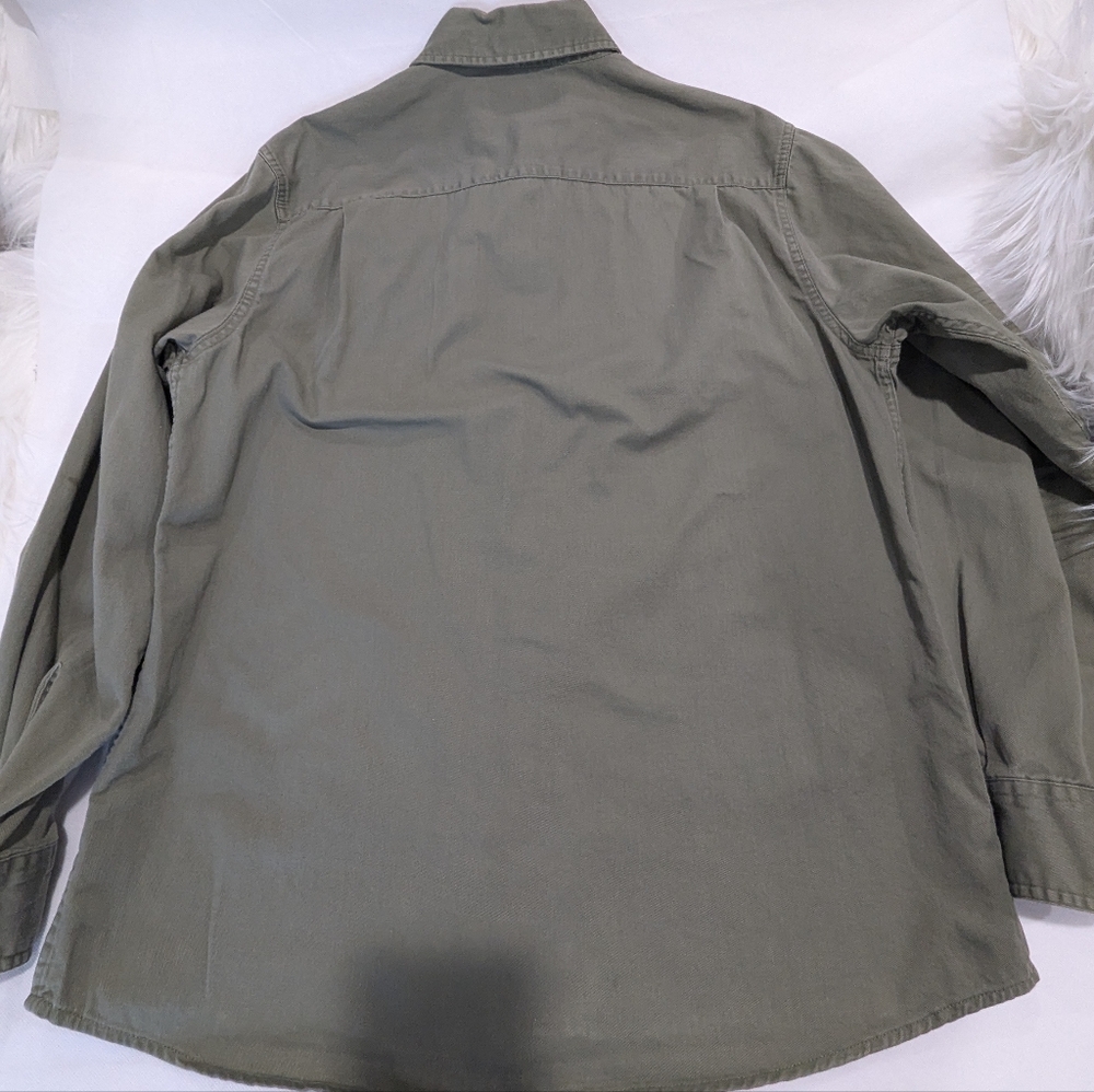 Vintage Wrangler Cotton Twill Western Style Shirt - Picture 4 of 7